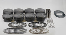 Load image into Gallery viewer, Mahle MS Piston Set BBC 489ci 4.280in Bore 4.25in Stroke 6.385in Rod .990 Pin 43cc 12.8 CR Set of 8
