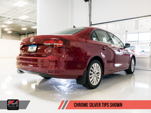 Load image into Gallery viewer, AWE Tuning Mk6 GLI 2.0T - Mk6 Jetta 1.8T Touring Edition Exhaust - Polished Silver Tips
