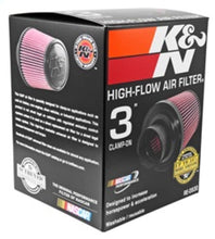 Load image into Gallery viewer, K&amp;N Universal Rubber Filter - Round Tapered 6in Base OD x 3in Flange ID x 6in H
