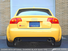 Load image into Gallery viewer, AWE Tuning Audi B7 RS4 Touring Edition Exhaust - Diamond Black Tips
