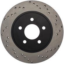 Load image into Gallery viewer, StopTech 05-10 Ford Mustang V6/4.0L / GT V8/4.6L Cross Drilled Left Rear Rotor

