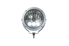Load image into Gallery viewer, Putco HID Lamp w/3 LED DayTime Running Lights - 6in Silver Housing w/ Clear Lens HID Off Road Lamps
