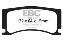 Load image into Gallery viewer, EBC 08-09 Jaguar XKR 4.2 Supercharged (Portfolio) Yellowstuff Rear Brake Pads
