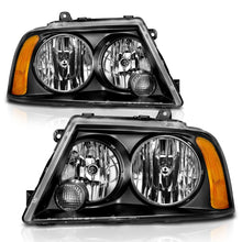 Load image into Gallery viewer, ANZO 2003-2006 Lincoln Navigator Crystal Headlights Black
