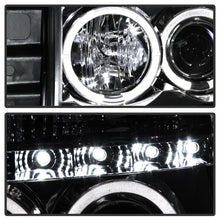 Load image into Gallery viewer, Spyder Nissan Titan 04-14/Armada 04-07 Projector Headlights LED Halo LED Chrm PRO-YD-NTI04-HL-C
