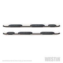 Load image into Gallery viewer, Westin 19-20 Ram 1500 Quad Cab w/ 6.5ft Bed PRO TRAXX 5 W2W Oval Nerf Step Bars - Stainless Steel
