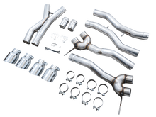 Load image into Gallery viewer, AWE Track Edition Catback Exhaust for BMW G8X M3/M4 - Chrome Silver Tips
