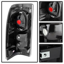 Load image into Gallery viewer, Spyder Chevy Silverado 1500 99-02 (Not Fit Stepside) Euro Style Tail Lights Blk Smke ALT-YD-CS99-BSM
