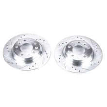 Load image into Gallery viewer, Power Stop 06-12 Ford Fusion Rear Evolution Drilled &amp; Slotted Rotors - Pair
