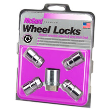 Load image into Gallery viewer, McGard Wheel Lock Nut Set - 4pk. (Cone Seat) 1/2-20 RH-LH / 13/16 Hex / 1.46in. Length - Chrome
