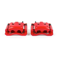 Load image into Gallery viewer, Power Stop 05-12 Ford F-350 Super Duty Rear Red Calipers w/Brackets - Pair
