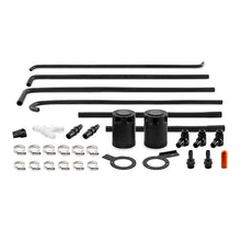 Load image into Gallery viewer, Mishimoto 08-14 Subaru WRX Baffled Oil Catch Can Kit - Black
