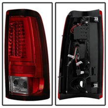 Load image into Gallery viewer, Spyder Chevy Silverado 1500/2500 03-06 Version 2 LED Tail Lights - Red Smoke ALT-YD-CS03V2-LED-RS
