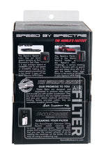 Load image into Gallery viewer, Spectre Adjustable Conical Air Filter 2-1/2in. Tall (Fits 3in. / 3-1/2in. / 4in. Tubes) - Black
