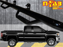Load image into Gallery viewer, N-Fab Nerf Step 15-17 Chevy-GMC 2500/3500 Double Cab - Gloss Black - Cab Length - 3in
