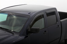 Load image into Gallery viewer, AVS 04-15 Nissan Titan Crew Cab Ventvisor Outside Mount Window Deflectors 4pc - Smoke

