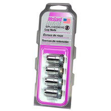 Load image into Gallery viewer, McGard SplineDrive Lug Nut (Cone Seat) M12X1.25 / 1.24in. Length (4-Pack) - Chrome (Req. Tool)
