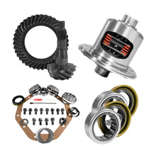 Load image into Gallery viewer, Yukon 9.25in CHY 3.21 Rear Ring &amp; Pinion Install Kit 31 Spline Positraction 1.7in Axle Bearings
