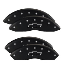 Load image into Gallery viewer, MGP 4 Caliper Covers Engraved Front &amp; Rear SSR Red finish silver ch
