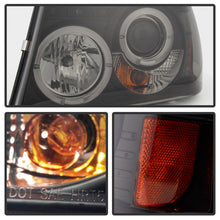 Load image into Gallery viewer, Spyder Ford Ranger 01-11 1PC Projector Headlights LED Halo LED Blk Smke PRO-YD-FR01-1PC-HL-BSM
