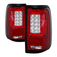 Load image into Gallery viewer, Spyder Ford F150 04-08 Styleside Tail Light V2 - LED - Red Clear ALT-YD-FF15004V2-LBLED-RC
