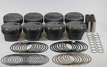 Load image into Gallery viewer, Mahle MS Piston Set BBC 466ci 4.310in Bore 4.00in Stroke 6.385in Rod .990 Pin 28cc 10.6 CR Set of 8
