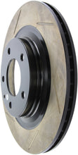 Load image into Gallery viewer, StopTech Power Slot 93-95 Mazda RX-7 SportStop Slotted Rear Right Rotor
