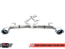 Load image into Gallery viewer, AWE Tuning 2020 Toyota Supra A90 Track Edition Exhaust - 5in Chrome Silver Tips
