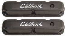Load image into Gallery viewer, Edelbrock Valve Cover Signature Series Chrysler 1965-1991 318-340-360 CI V8 Black
