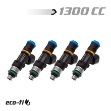 Load image into Gallery viewer, BLOX Racing 1300CC Street Injectors 48mm With 1/2in Adapter 14mm Bore
