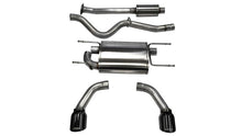 Load image into Gallery viewer, Corsa 12-14 Scion FRS / Subaru BRZ Black Tip Sport Cat-Back Exhaust
