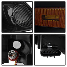 Load image into Gallery viewer, xTune 06-13 Chevrolet Impala LED Light Bar Headlights - Black Smoke (PRO-JH-CIM06-LB-BSM)
