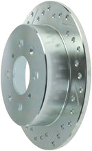 Load image into Gallery viewer, StopTech Select Sport 92-00 Honda Civic Drilled and Slotted 1-Piece Rear Passenger Side Brake Rotor
