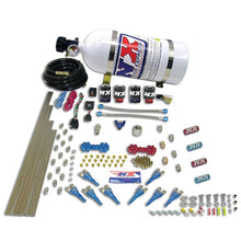 Load image into Gallery viewer, Nitrous Express Street Shark Gas 4 Solenoids Nitrous Kit (100-150-250HP) w/5lb Bottle

