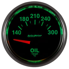 Load image into Gallery viewer, Autometer GS 52mm 140-300 Deg F Short Sweep Electronic Oil Temperature Gauge
