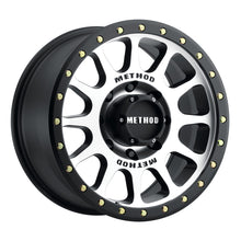 Load image into Gallery viewer, Method MR305 NV 17x8.5 0mm Offset 8x170 130.81mm CB Machined/Black Street Loc Wheel
