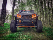 Load image into Gallery viewer, Oracle 7in High Powered LED Headlights - Black Bezel - ColorSHIFT 2.0
