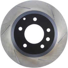Load image into Gallery viewer, StopTech Power Slot 07-10 Audi Q7 / 03-10 Porsche Cayenne Left Rear Slotted Rotor
