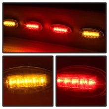 Load image into Gallery viewer, Xtune Chevy Silverado 99-13 Dually 2 Red LED+2 Amber LED Side Fender Lights Clear ACC-LED-GMD99-SL-C
