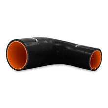 Load image into Gallery viewer, Mishimoto Silicone Reducer Coupler 90 Degree 2in to 3in - Black
