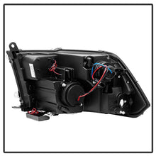 Load image into Gallery viewer, Spyder Dodge Ram 1500 09-14 Projector Headlights Halogen- CCFL Halo LED - Blk PRO-YD-DR09-CCFL-BK

