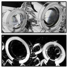 Load image into Gallery viewer, Spyder Ford Mustang 99-04 Projector Headlights LED Halo Chrome High H1 Low H1 PRO-YD-FM99-1PC-AM-C
