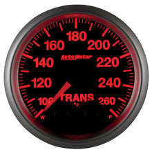 Load image into Gallery viewer, Autometer Elite 52mm 100-260 Degress F Trans Temperature Peak and Warn Gauge w/ Electonic Control
