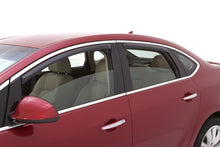 Load image into Gallery viewer, AVS 12-17 Buick Verano Ventvisor In-Channel Front &amp; Rear Window Deflectors 4pc - Smoke
