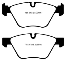 Load image into Gallery viewer, EBC 08-10 BMW 128 3.0 Redstuff Front Brake Pads
