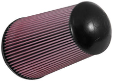 Load image into Gallery viewer, K&amp;N Filter Universal Rubber Filter 6inch Flg 7-1/2inch B / 5-1/8inch T / 11-5/8in T
