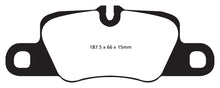 Load image into Gallery viewer, EBC 12-15 Porsche 911 (991) (Cast Iron Rotor only) 3.8 Carrera S Redstuff Rear Brake Pads
