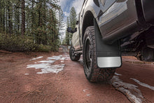 Load image into Gallery viewer, Husky Liners Universal 12in Wide Black Rubber Front Mud Flaps w/o Weight
