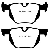 Load image into Gallery viewer, EBC 07-10 BMW X5 3.0 Ultimax2 Rear Brake Pads

