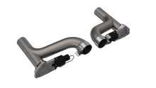 Load image into Gallery viewer, QTP 10-15 Chevrolet Camaro SS 6.2L 2.5in 304SS Aggressor Cutout Dual Mid Pipes
